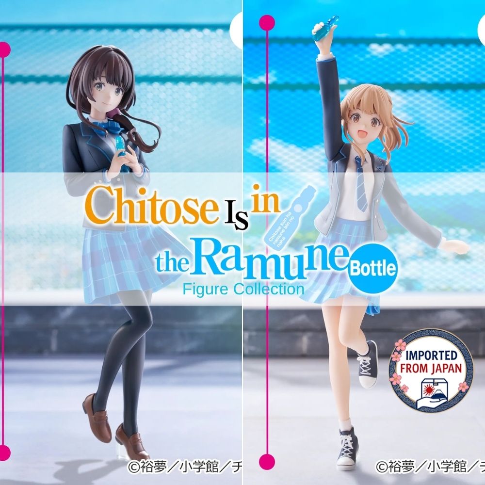 CHITOSE IS IN THE RAMUNE BOTTLE Trio-Try-iT Figure - P