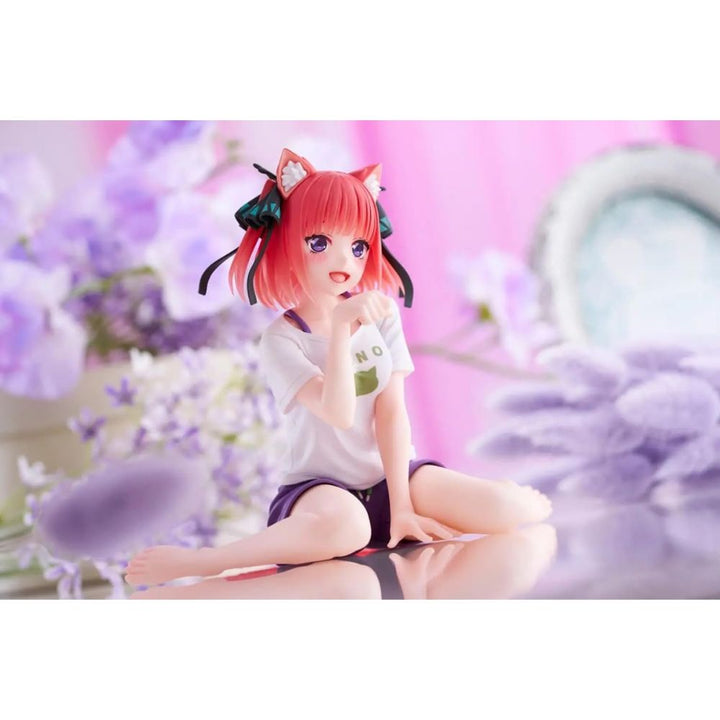 [Box Damage]THE QUINTESSENTIAL QUINTUPLETS∬ Desktop Cute Figure NINO NAKANO ~Original Cat Room Wear ver.~