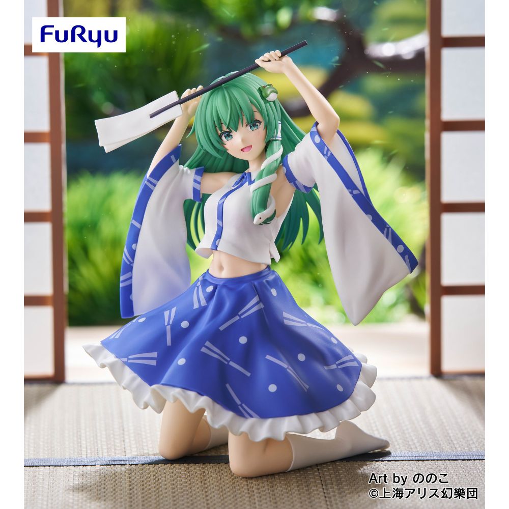 TOUHOU PROJECT Noodle Stopper Figure -SANAE KOCHIYA-