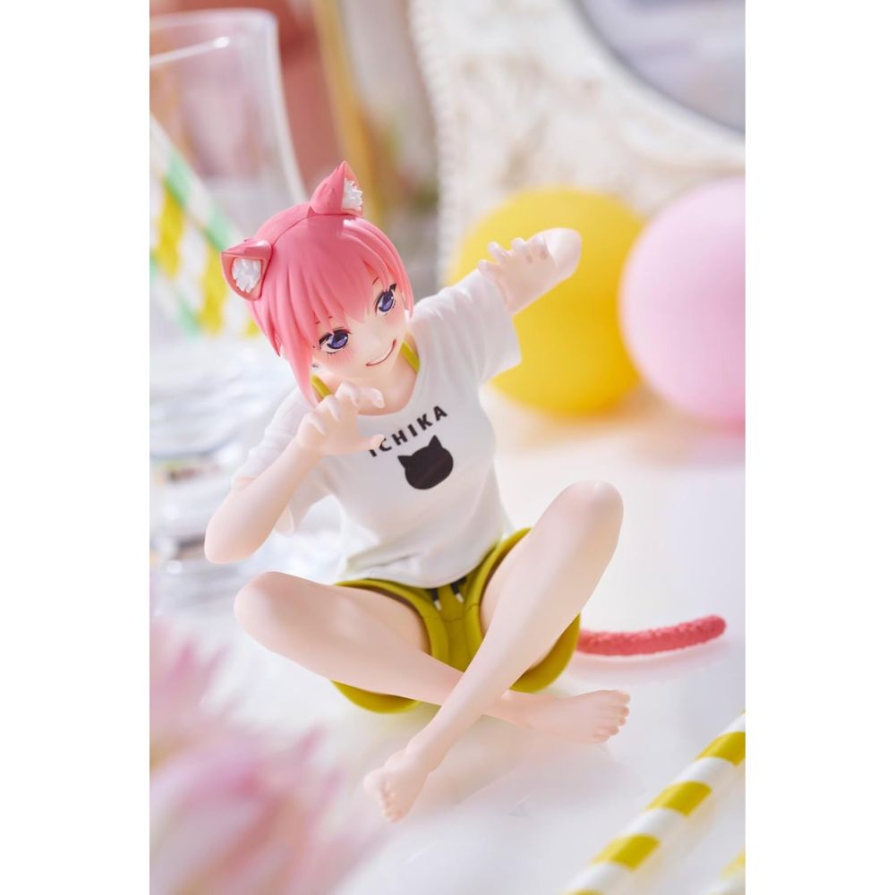 [Box Damage]THE QUINTESSENTIAL QUINTUPLETS∬ Desktop Cute Figure ICHIKA NAKANO ~Original Cat Room Wear ver.~