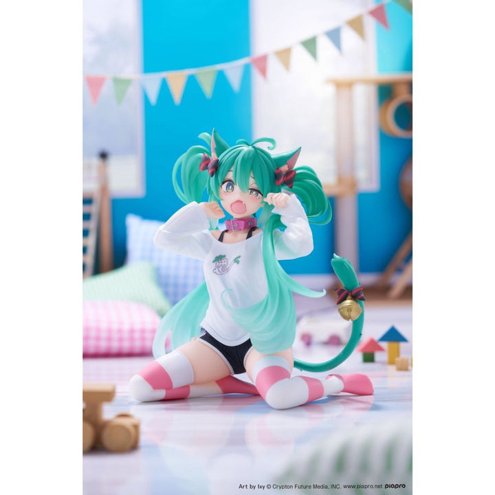HATSUNE MIKU Desktop Cute Figure ~Cat Ear T-Shirt ver.~