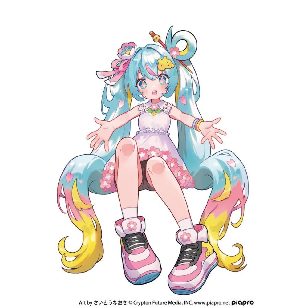 HATSUNE MIKU Noodle Stopper Figure -10th Anniversary-