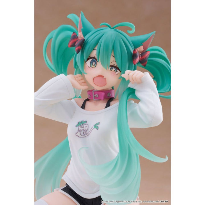 HATSUNE MIKU Desktop Cute Figure ~Cat Ear T-Shirt ver.~