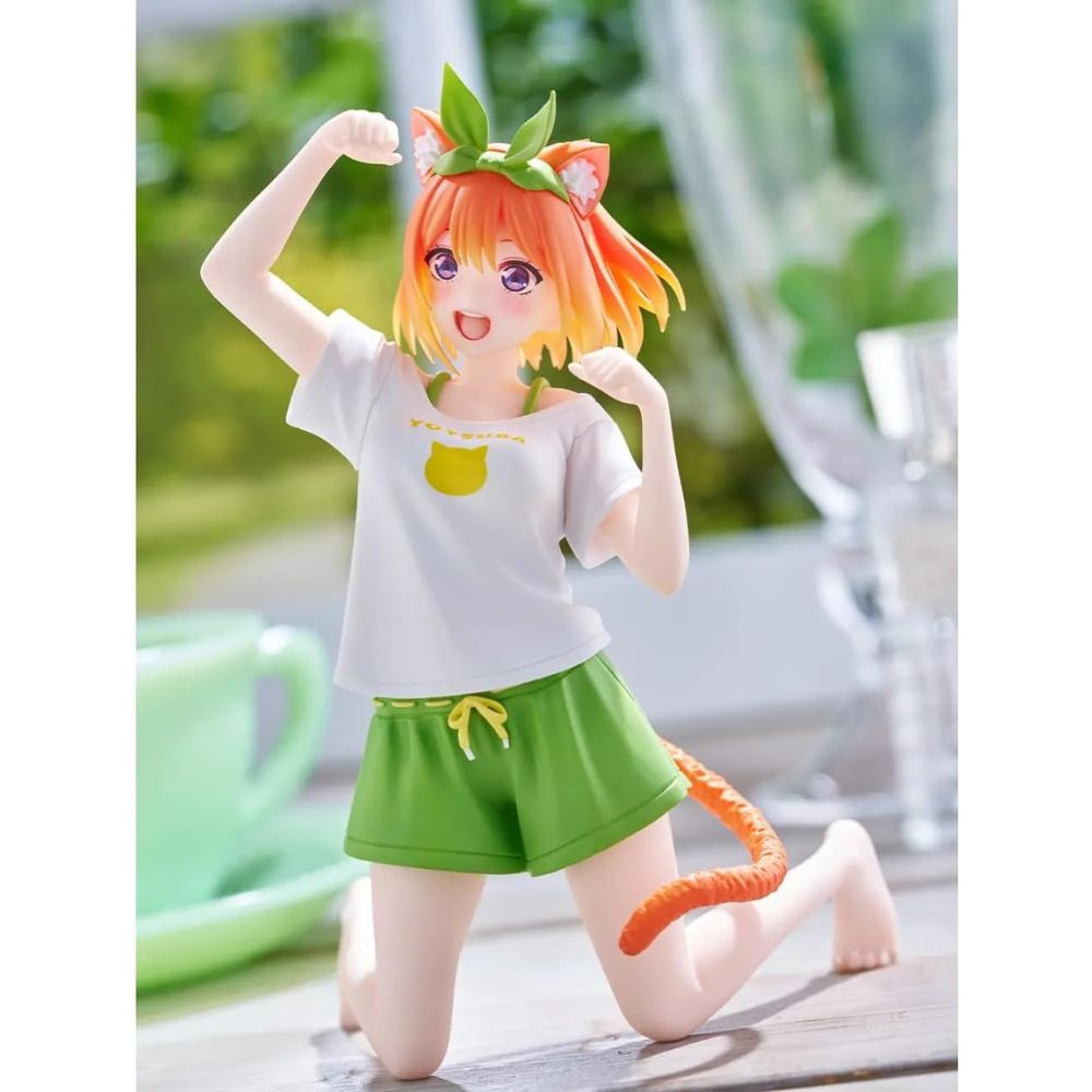 THE QUINTESSENTIAL QUINTUPLETS∬ Desktop Cute Figure YOTSUBA NAKANO ~Original Cat Room Wear ver.~