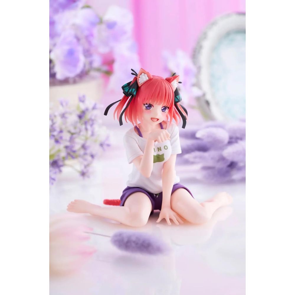[Box Damage]THE QUINTESSENTIAL QUINTUPLETS∬ Desktop Cute Figure NINO NAKANO ~Original Cat Room Wear ver.~