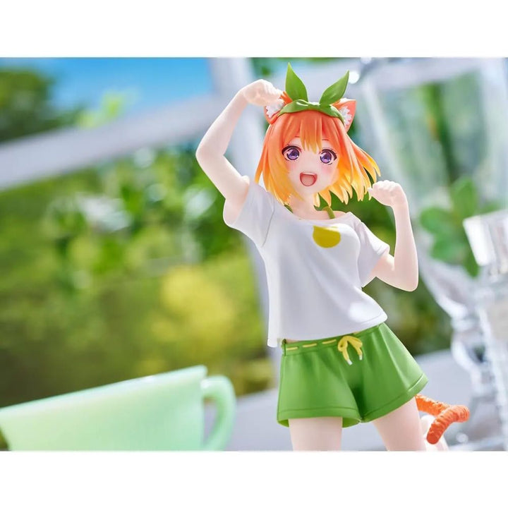 THE QUINTESSENTIAL QUINTUPLETS∬ Desktop Cute Figure YOTSUBA NAKANO ~Original Cat Room Wear ver.~