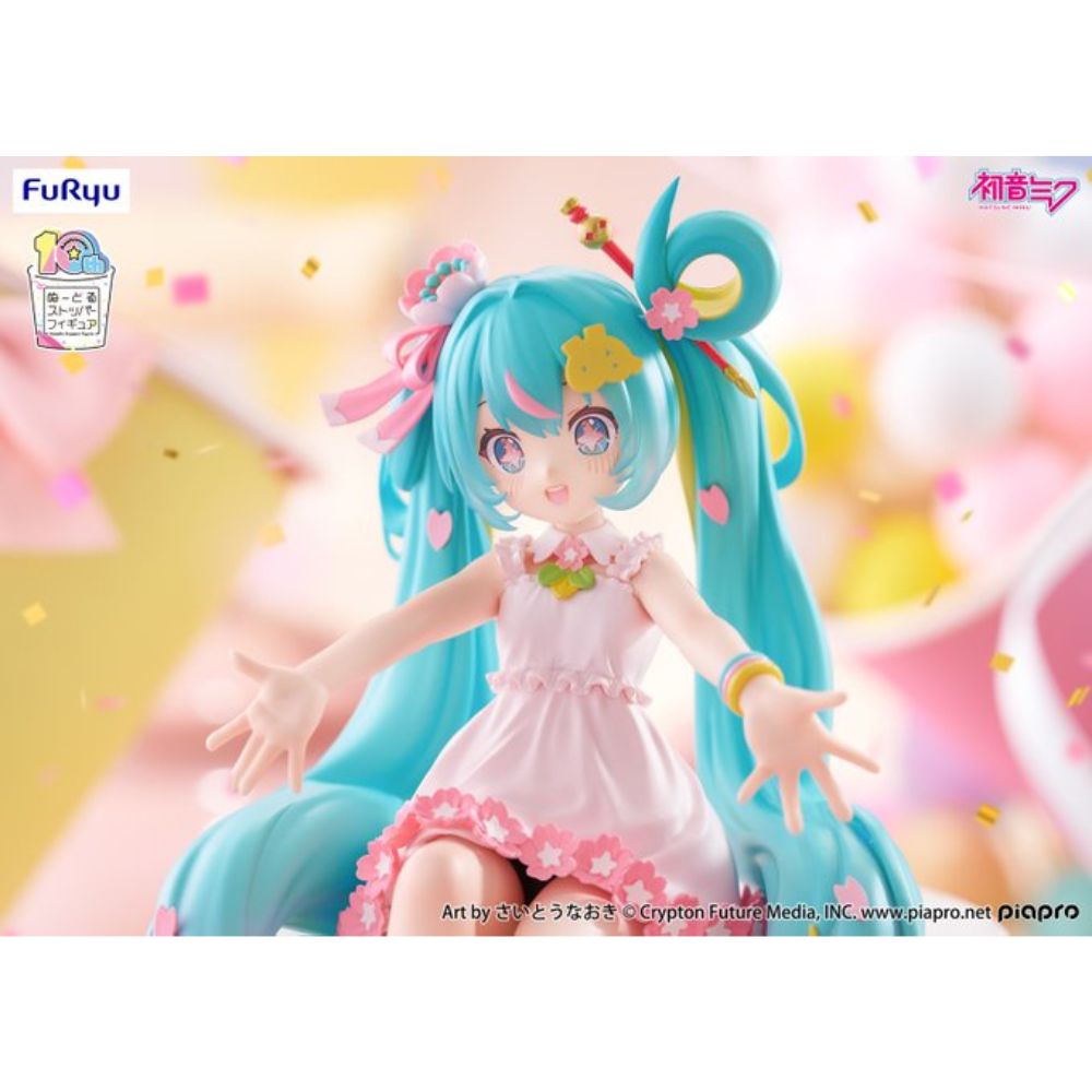 HATSUNE MIKU Noodle Stopper Figure -10th Anniversary-