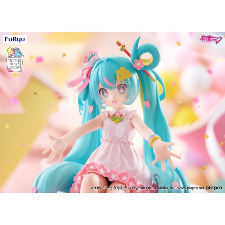 HATSUNE MIKU Noodle Stopper Figure -10th Anniversary-