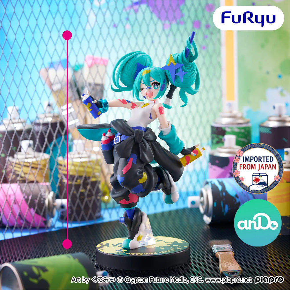 HATSUNE MIKU Muchute Figure -Paint Girl Another color ver.- P