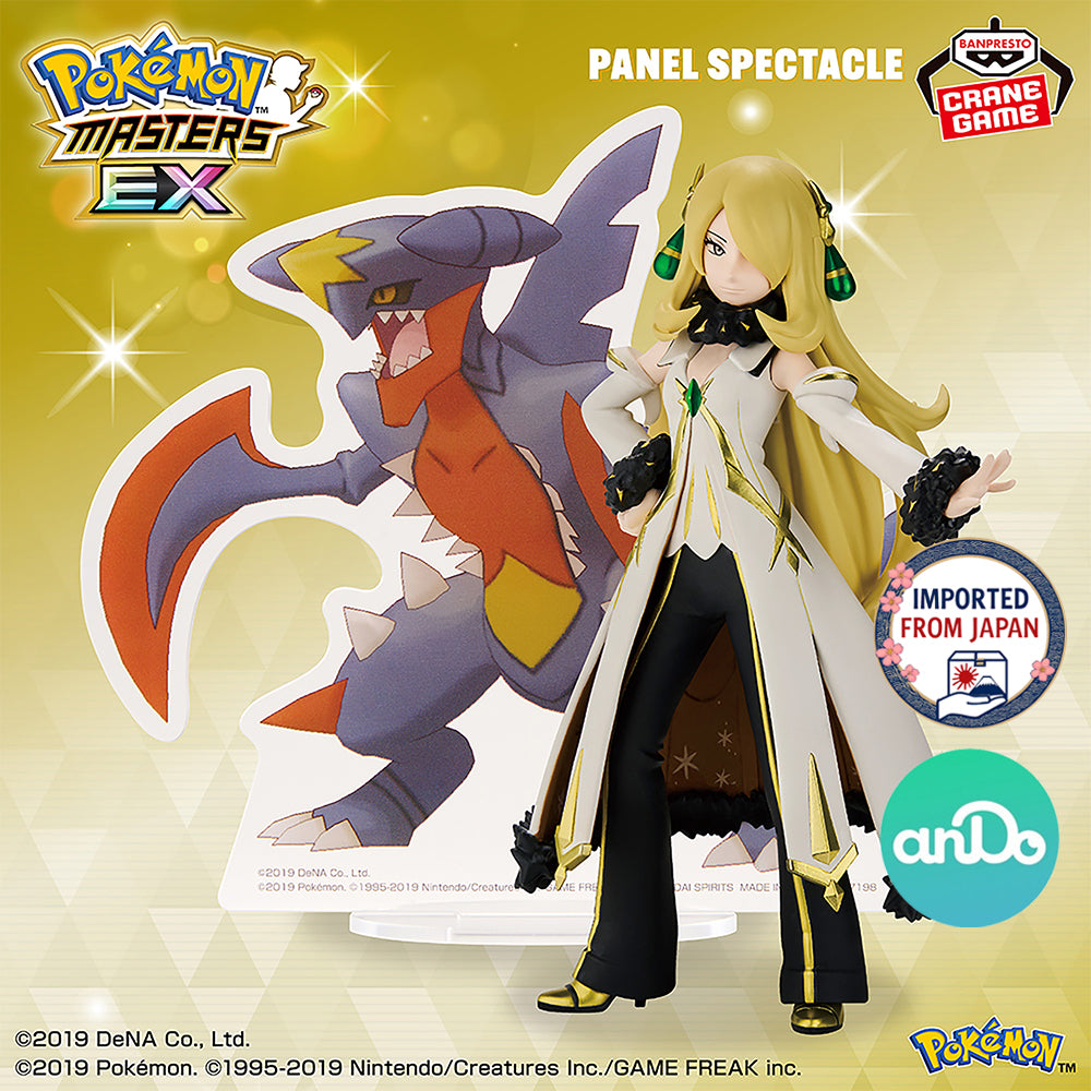 POKEMON MASTERS EX Panel Spectacle ~ARC SUIT CYNTHIA&amp;MEGA GARCHOMP~ P