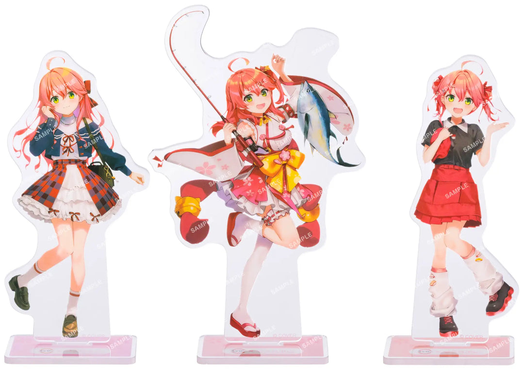 Hololive SAKURA MIKO Sushiro collaboration Random Acrylic Stand