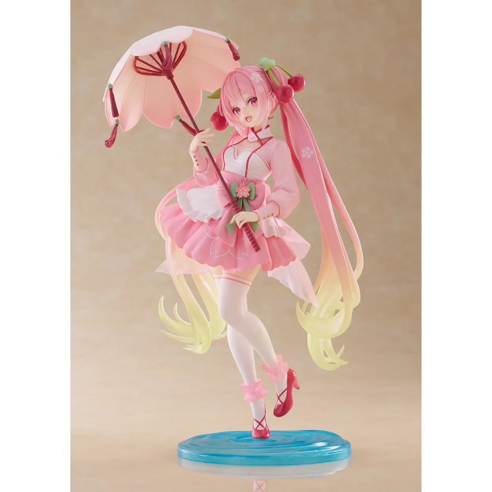 HATSUNE MIKU SAKURA MIKU Amp+ Figure ~Sakura Dress ver.