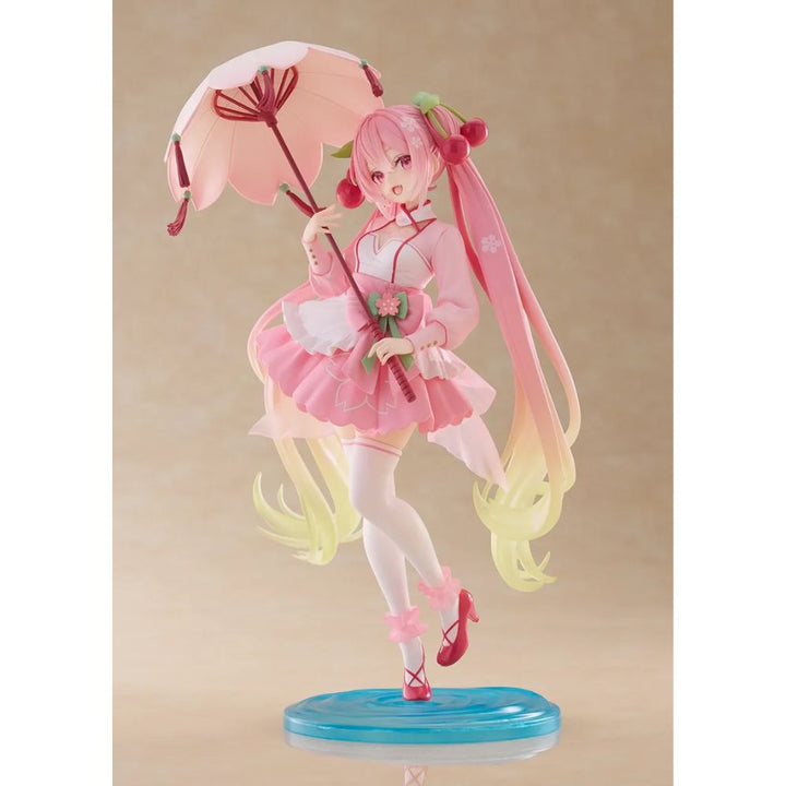 HATSUNE MIKU SAKURA MIKU Amp+ Figure ~Sakura Dress ver.