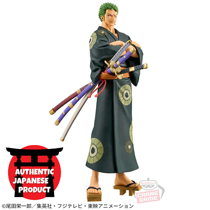 ONE PIECE DXF ~The Grandline Series~ Wano Country RORONOA ZORO -Yukata ver.-