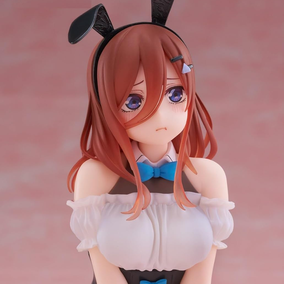 THE QUINTESSENTIAL QUINTUPLETS- Desktop Cute Figure MIKU NAKANO Bunny ver.