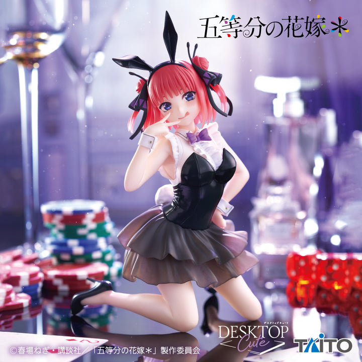 THE QUINTESSENTIAL QUINTUPLETS- Desktop Cute Figure NINO NAKANO Bunny ver-