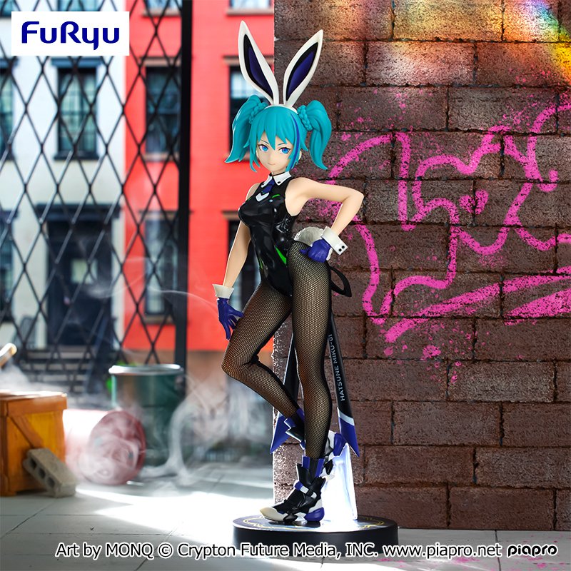 HATSUNE MIKU BiCute Bunnies Figure -Street Violet ver.-