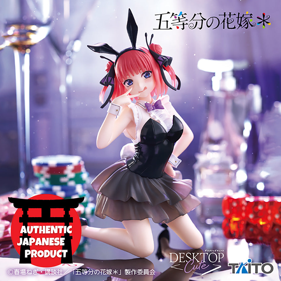 THE QUINTESSENTIAL QUINTUPLETS- Desktop Cute Figure NINO NAKANO Bunny ver-