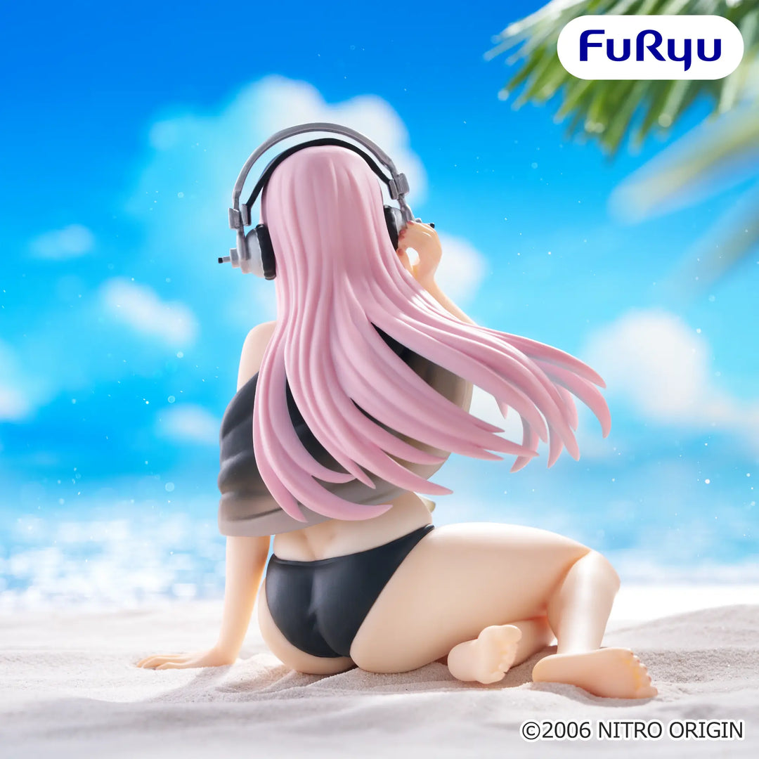 SUPER SONICO Noodle Stopper Figure -Black Bikini ver.-