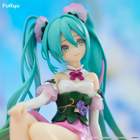 HATSUNE MIKU Noodle Stopper Figure Flower Fairy -Morning Glory Pink ver.-