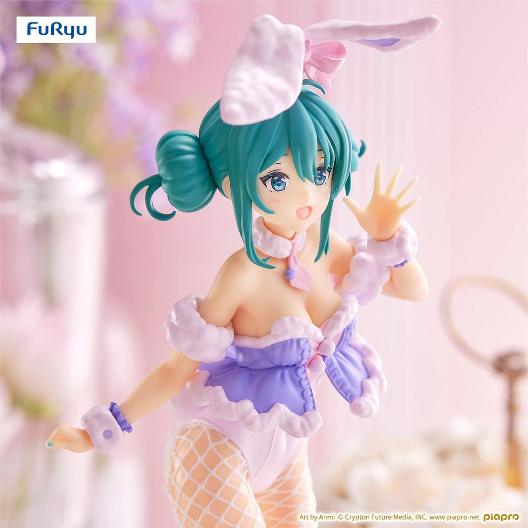 [Box Damage]HATSUNE MIKU BiCute Bunnies Figure -White Rabbit Lavender ver.-
