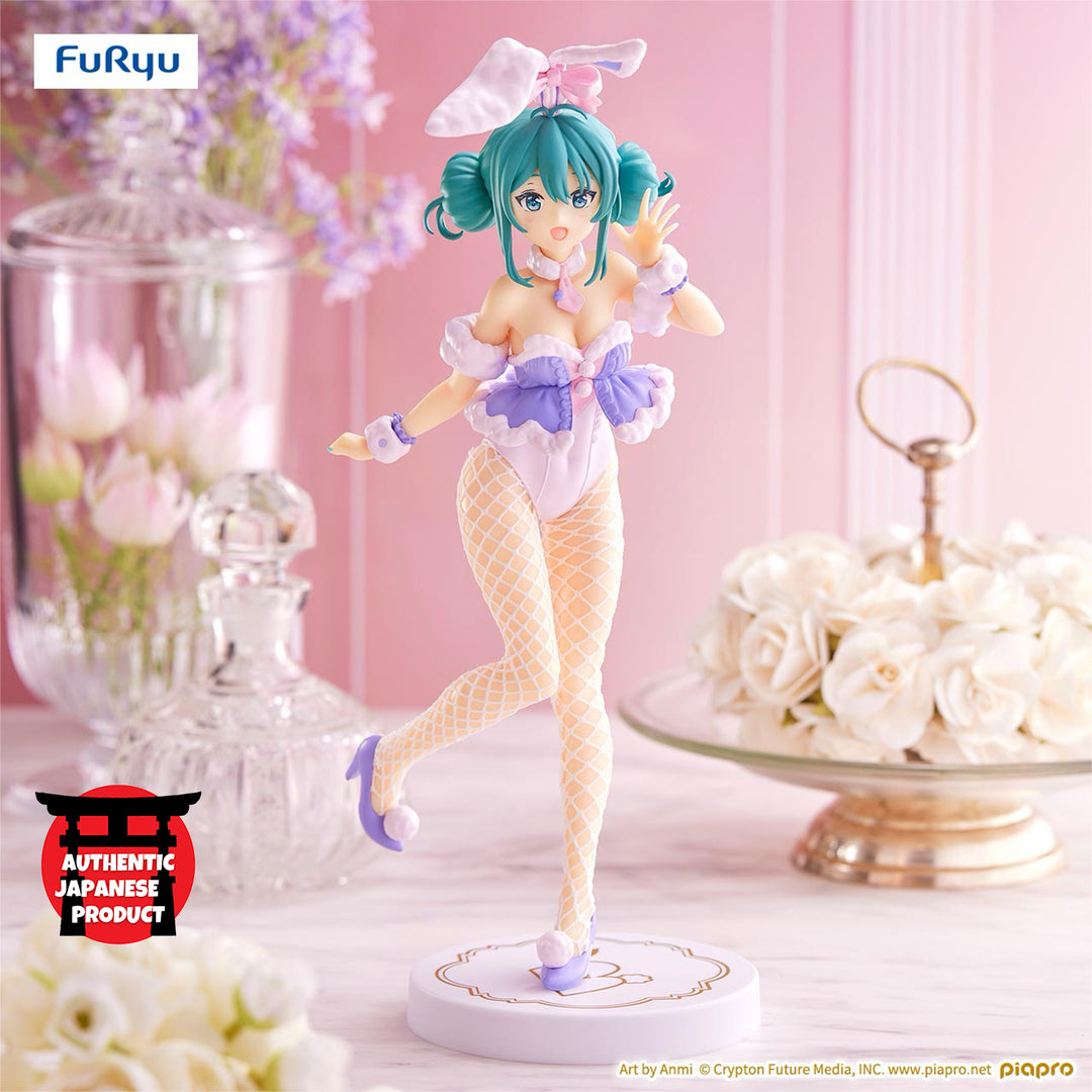 [Box Damage]HATSUNE MIKU BiCute Bunnies Figure -White Rabbit Lavender ver.-