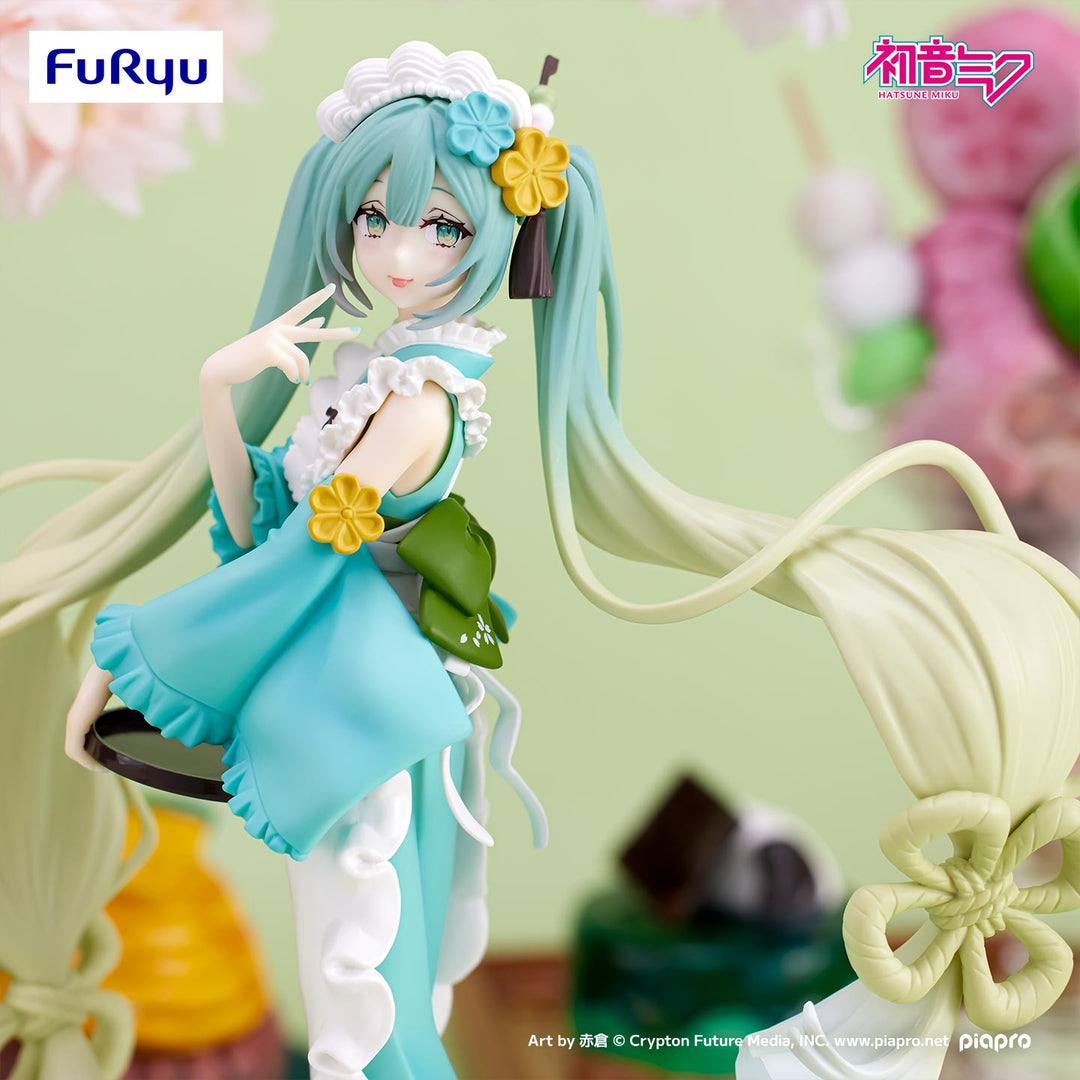 [Box Damage]HATSUNE MIKU Exc∞d Creative Figures SweetSweet -Matcha Parfait Hakka-
