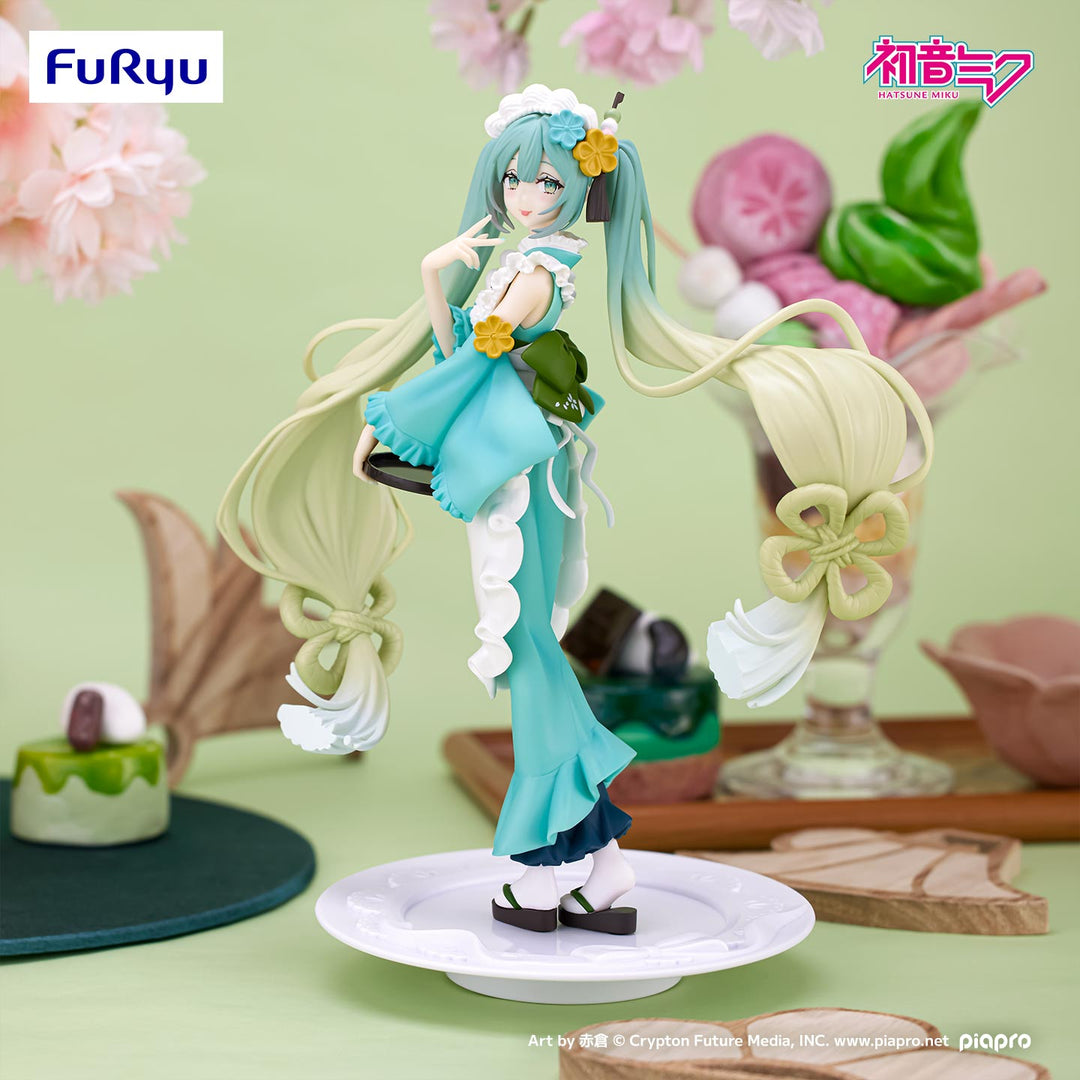 [Box Damage]HATSUNE MIKU Exc∞d Creative Figures SweetSweet -Matcha Parfait Hakka-