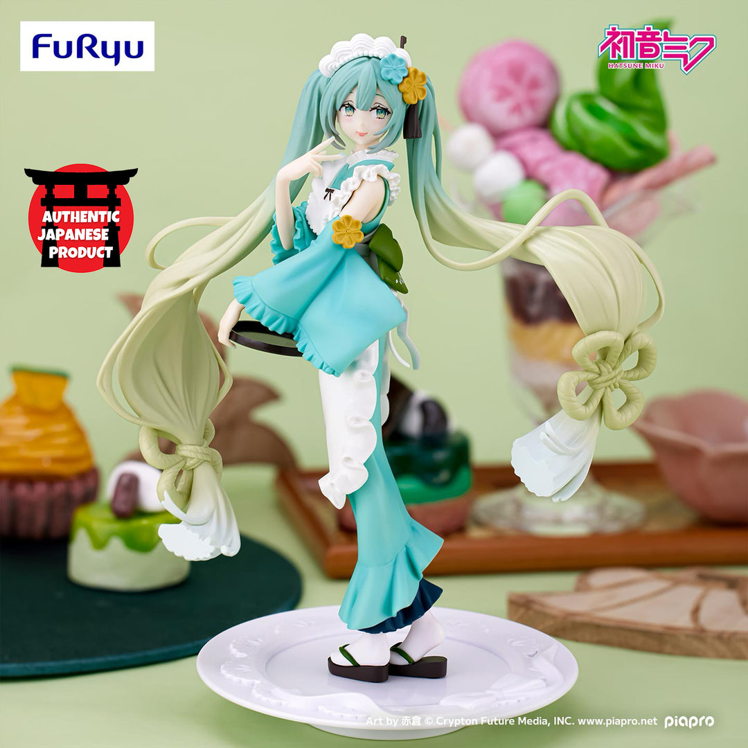 [Box Damage]HATSUNE MIKU Exc∞d Creative Figures SweetSweet -Matcha Parfait Hakka-