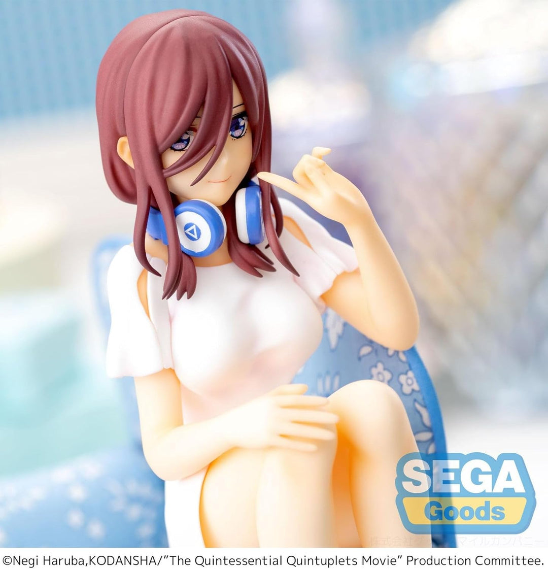 THE QUINTESSENTIAL QUINTUPLETS Chokonose Premium Figure "MIKU NAKANO"