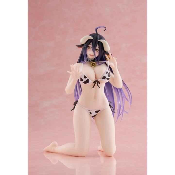 OVERLORD Desktop Cute Figure ALBEDO Cow Pattern Swimsuit ver.