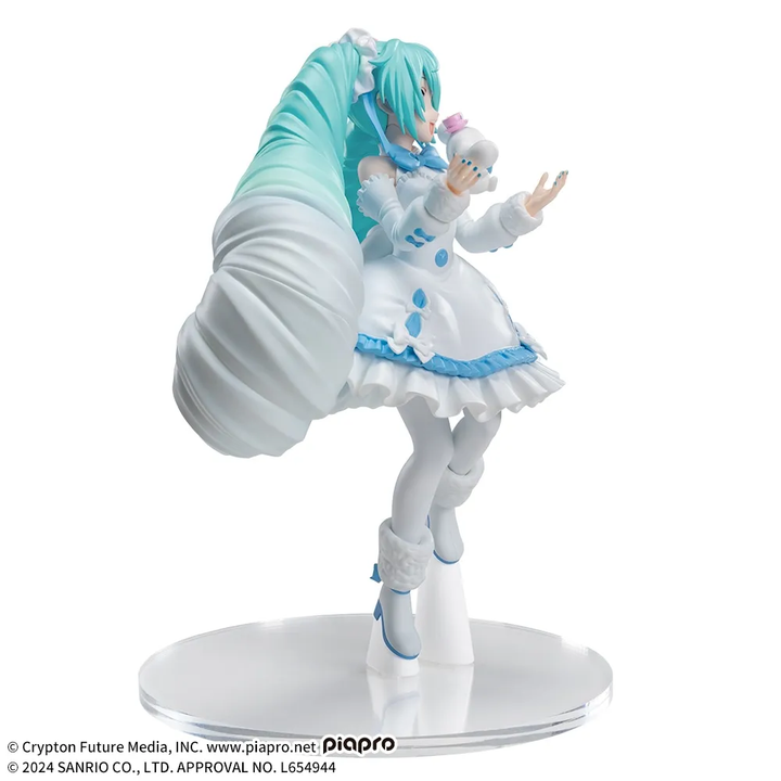 HATSUKE MIKU Series Luminasta "HATSUKE MIKU x CINNAMOROLL" White Dress Ver.