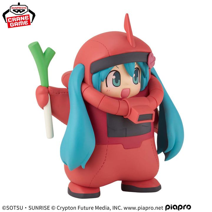 GUNDAM 45th Anniversary x HATSUKE MIKU Figure Char&