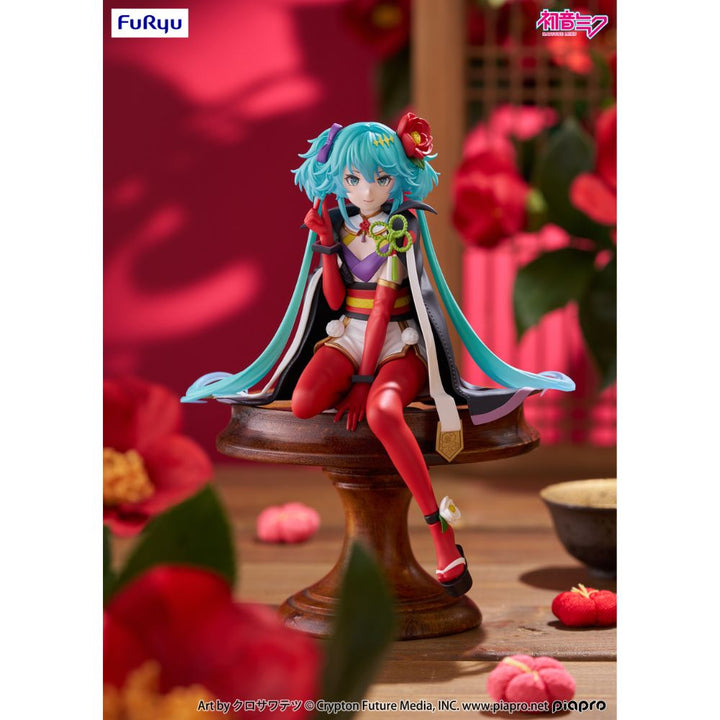 HATSUNE MIKU Noodle Stopper Figure Flower Fairy -Camellia-