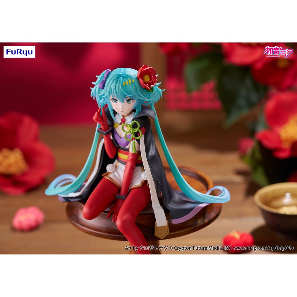 HATSUNE MIKU Noodle Stopper Figure Flower Fairy -Camellia-