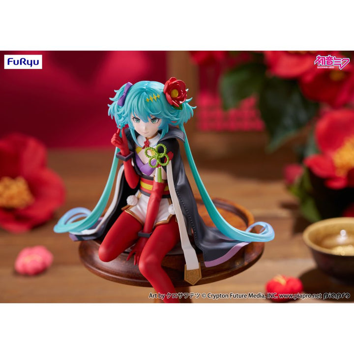 HATSUNE MIKU Noodle Stopper Figure Flower Fairy -Camellia-