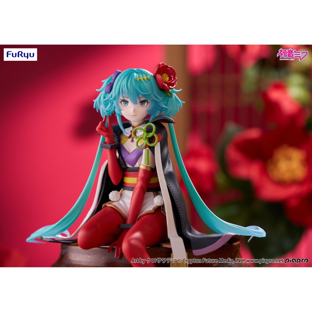 HATSUNE MIKU Noodle Stopper Figure Flower Fairy -Camellia-