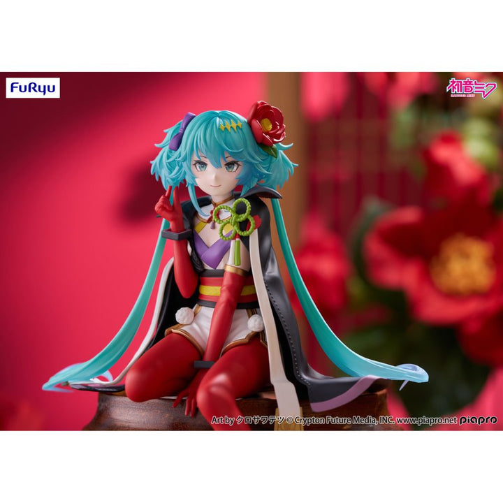 HATSUNE MIKU Noodle Stopper Figure Flower Fairy -Camellia-