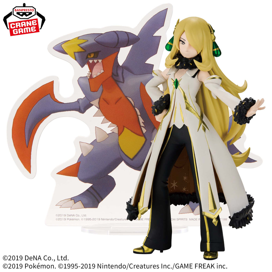 POKEMON MASTERS EX Panel Spectacle ~ARC SUIT CYNTHIA&amp;MEGA GARCHOMP~