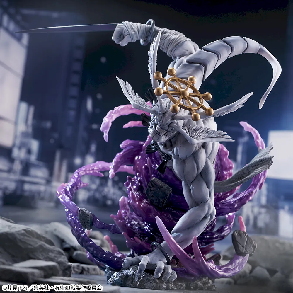 JUJUTSU KAISEN Figrizm α "EIGHT-HANDLED SWORD DIVERGENT SILA DIVINE GENERAL MAHORAGA"