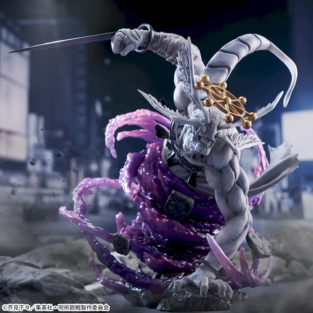 JUJUTSU KAISEN Figrizm α "EIGHT-HANDLED SWORD DIVERGENT SILA DIVINE GENERAL MAHORAGA"