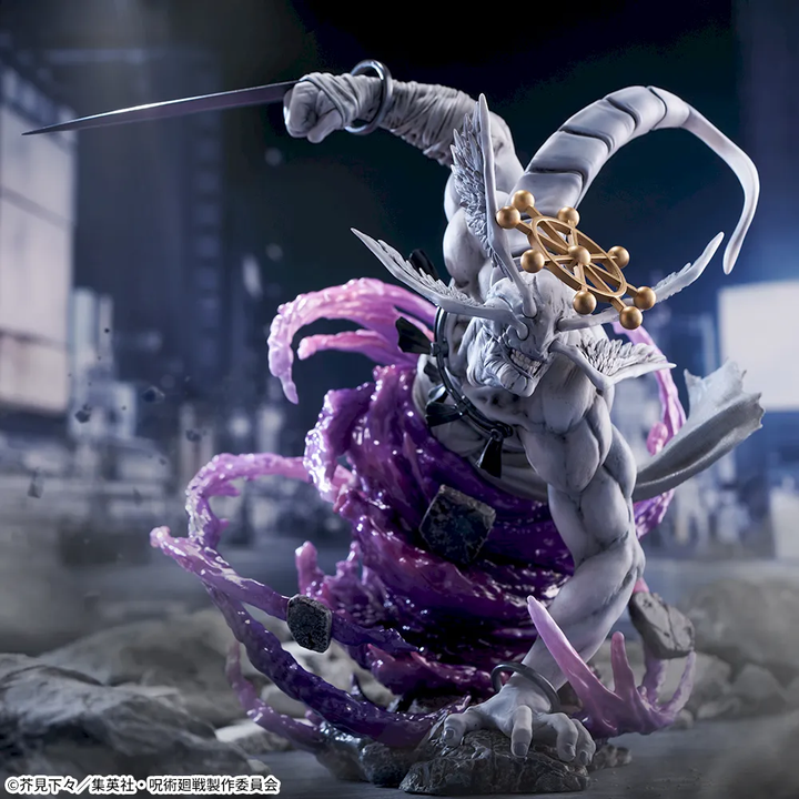 JUJUTSU KAISEN Figrizm α "EIGHT-HANDLED SWORD DIVERGENT SILA DIVINE GENERAL MAHORAGA"