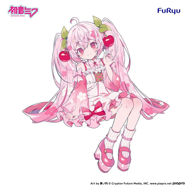 HATSUNE MIKU Noodle Stopper Figure -SAKURA MIKU2025 Wink-