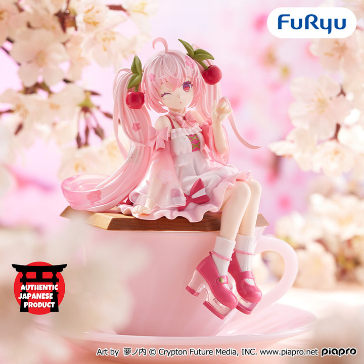 HATSUNE MIKU Noodle Stopper Figure -SAKURA MIKU2025 Wink-
