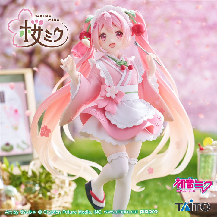 SAKURA MIKU Coreful Figure ~Newly Illustrated Japanese-style Cafe ver.~