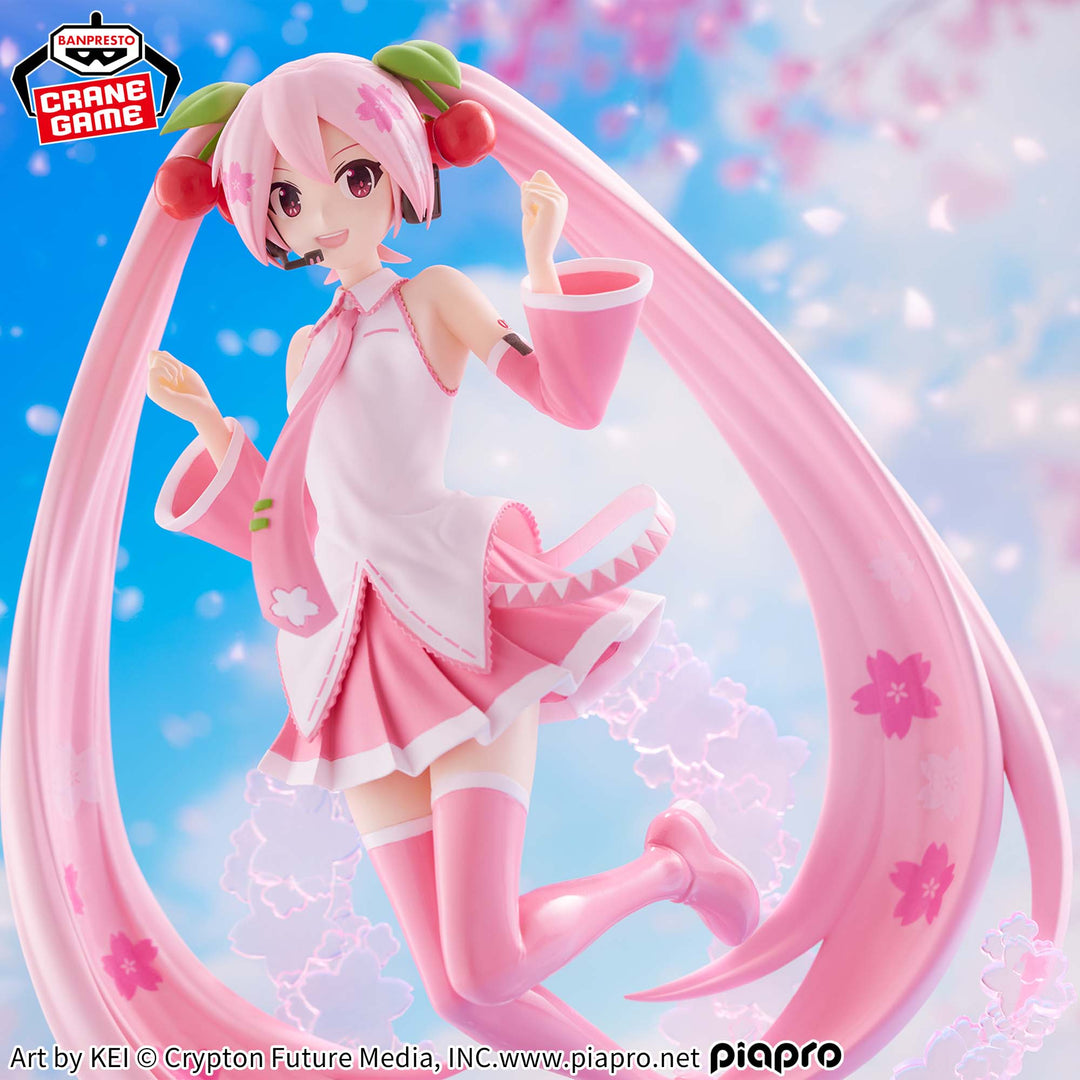 HATSUNE MIKU Banpresto Evolve SAKURA MIKU Figure
