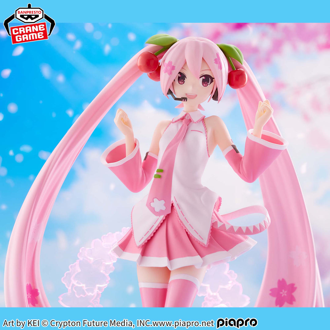 HATSUNE MIKU Banpresto Evolve SAKURA MIKU Figure