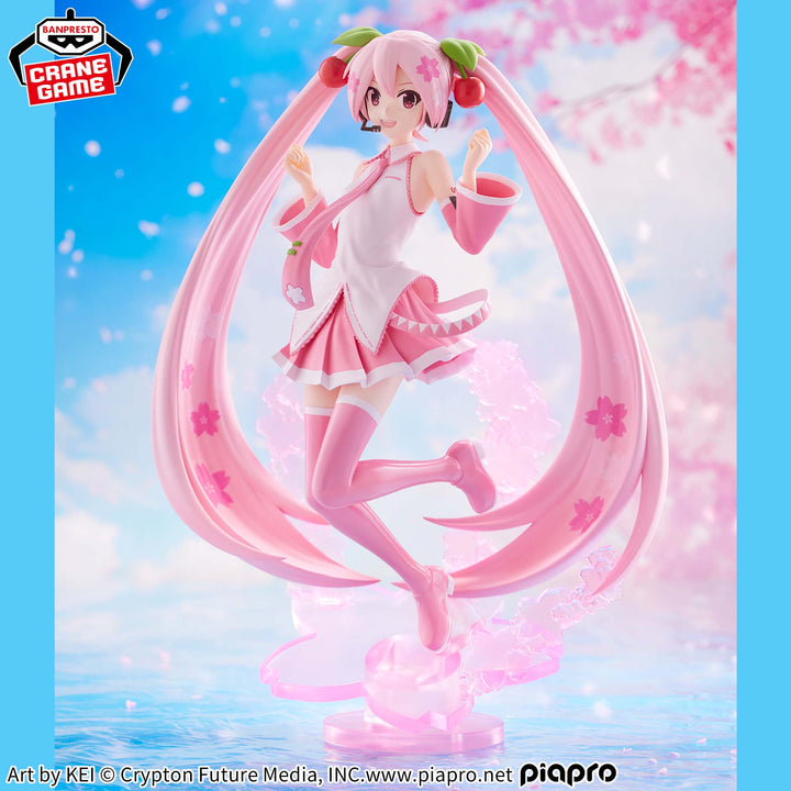 HATSUNE MIKU Banpresto Evolve SAKURA MIKU Figure