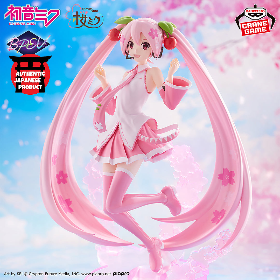 HATSUNE MIKU Banpresto Evolve SAKURA MIKU Figure