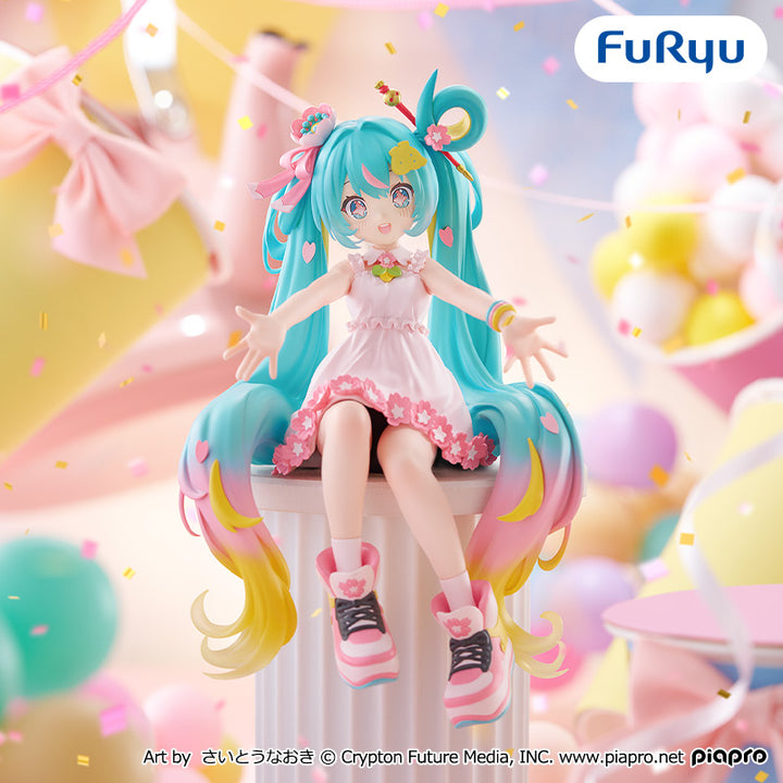 HATSUNE MIKU Noodle Stopper Figure -10th Anniversary-